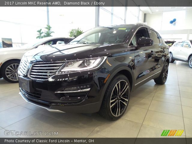 2017 Lincoln MKC Reserve AWD in Diamond Black