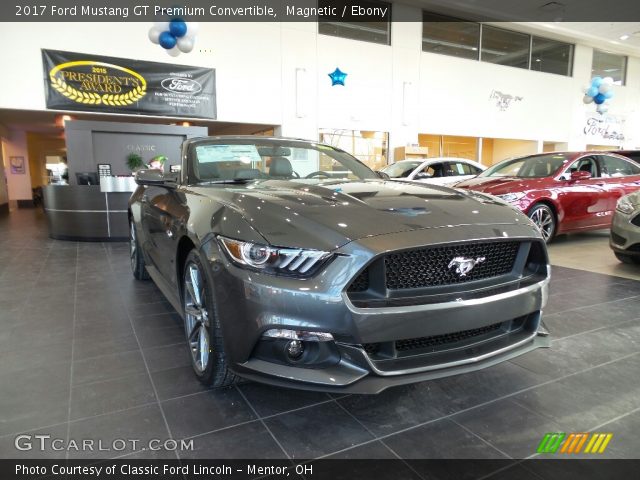 2017 Ford Mustang GT Premium Convertible in Magnetic