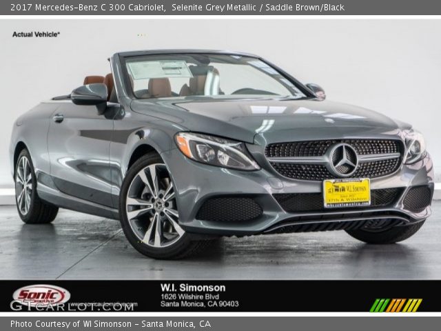 2017 Mercedes-Benz C 300 Cabriolet in Selenite Grey Metallic