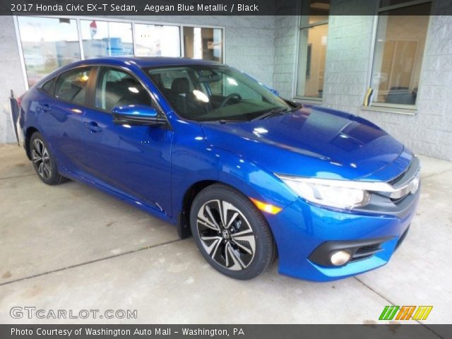 2017 Honda Civic EX-T Sedan in Aegean Blue Metallic