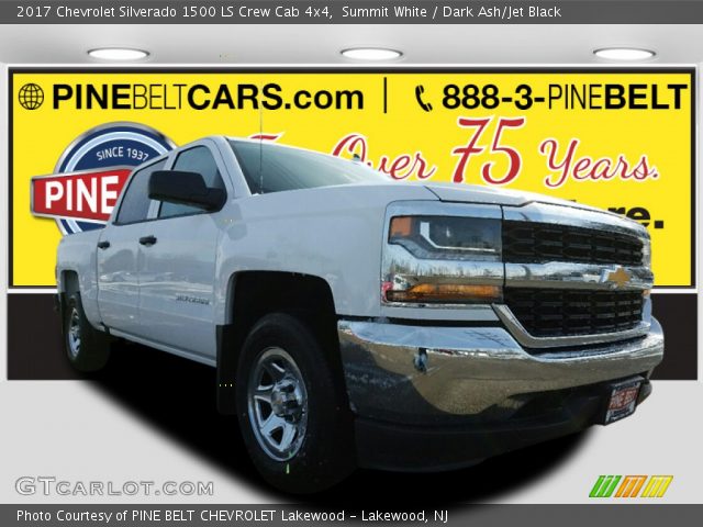 2017 Chevrolet Silverado 1500 LS Crew Cab 4x4 in Summit White