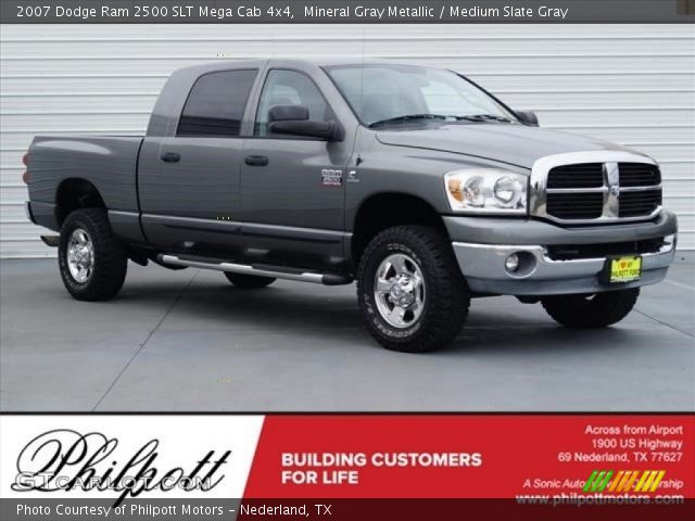 2007 Dodge Ram 2500 SLT Mega Cab 4x4 in Mineral Gray Metallic