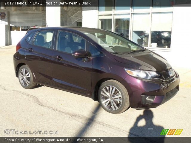 2017 Honda Fit EX-L in Passion Berry Pearl