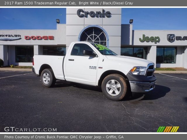 2017 Ram 1500 Tradesman Regular Cab in Bright White