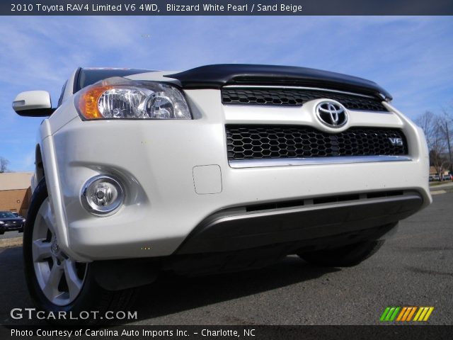 2010 Toyota RAV4 Limited V6 4WD in Blizzard White Pearl
