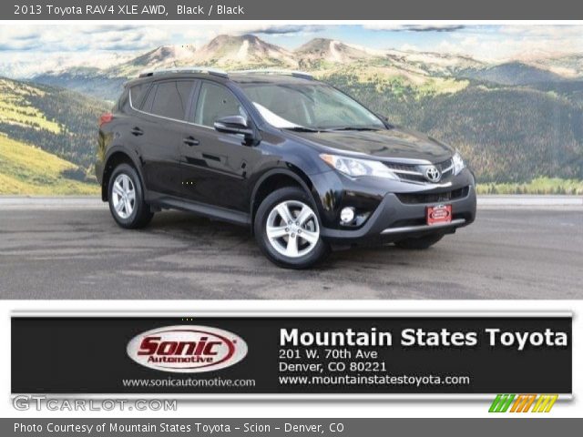 2013 Toyota RAV4 XLE AWD in Black