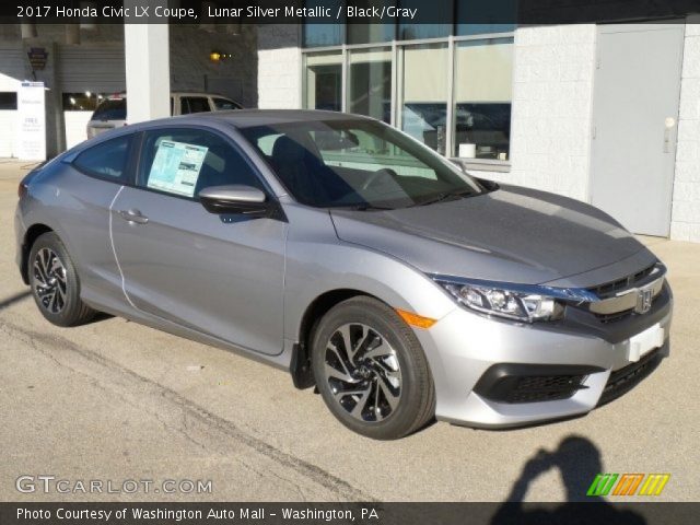 2017 Honda Civic LX Coupe in Lunar Silver Metallic