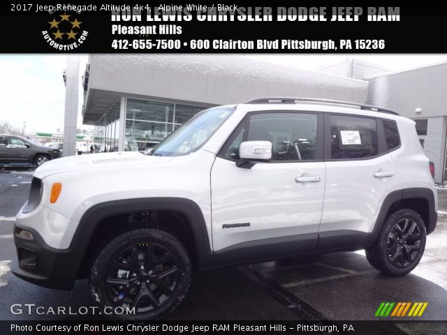 2017 Jeep Renegade Altitude 4x4 in Alpine White