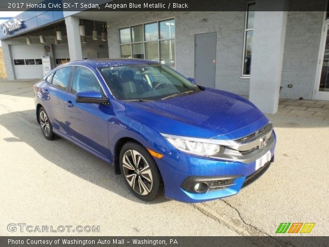 2017 Honda Civic EX-T Sedan in Aegean Blue Metallic