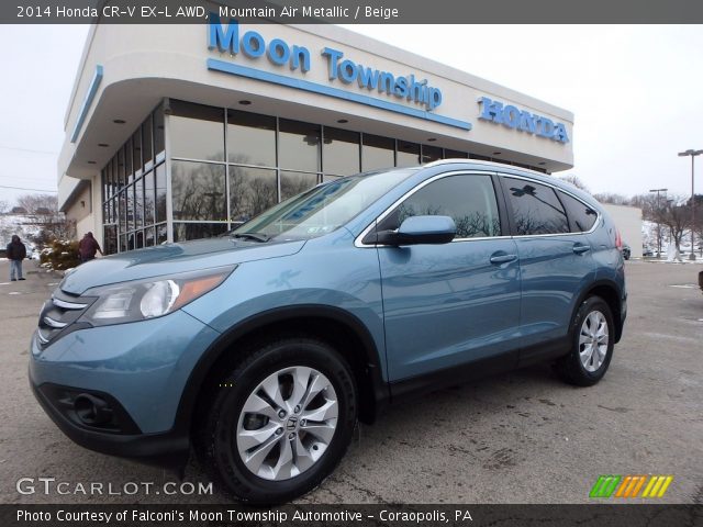 2014 Honda CR-V EX-L AWD in Mountain Air Metallic