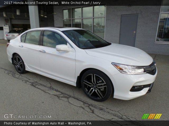 2017 Honda Accord Touring Sedan in White Orchid Pearl