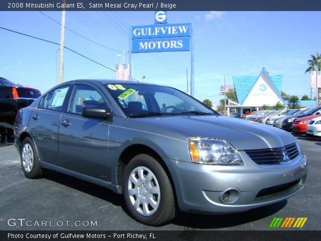 2008 Mitsubishi Galant ES in Satin Mesai Gray Pearl