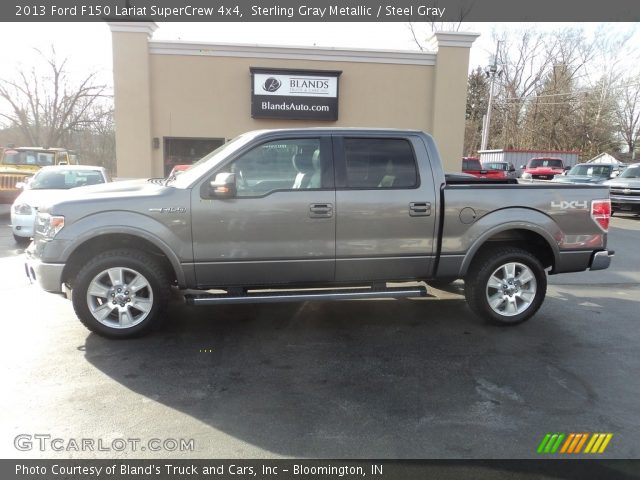 2013 Ford F150 Lariat SuperCrew 4x4 in Sterling Gray Metallic