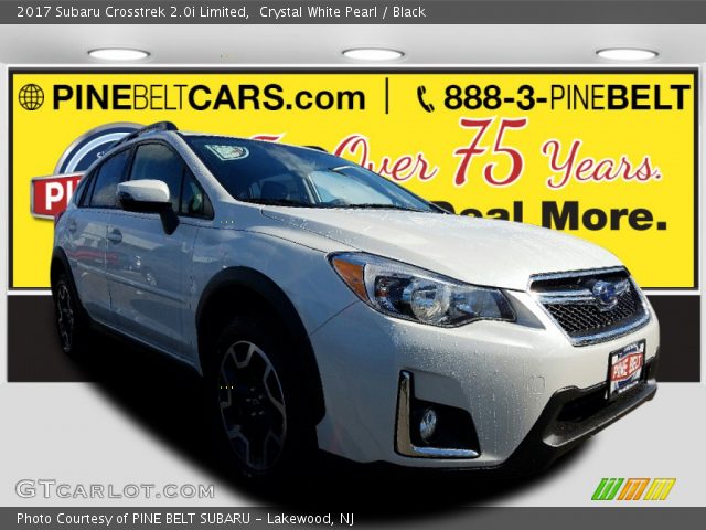 2017 Subaru Crosstrek 2.0i Limited in Crystal White Pearl