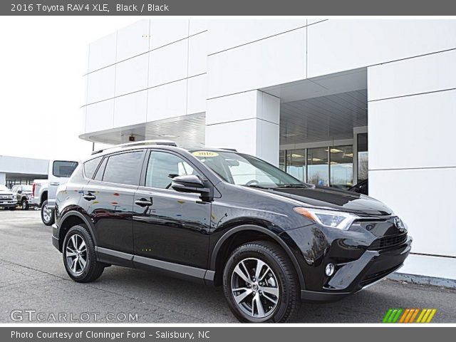 2016 Toyota RAV4 XLE in Black