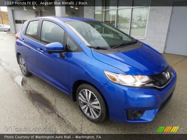 2017 Honda Fit EX in Aegean Blue Metallic