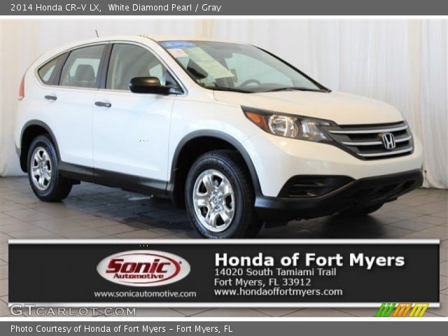 2014 Honda CR-V LX in White Diamond Pearl