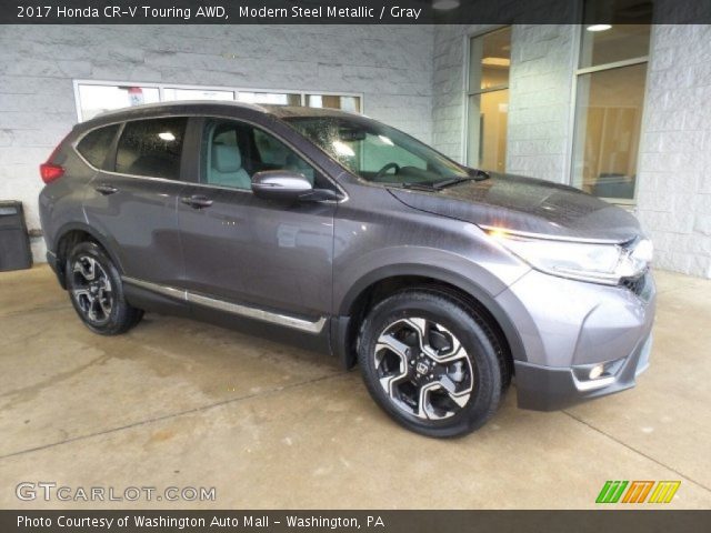 2017 Honda CR-V Touring AWD in Modern Steel Metallic