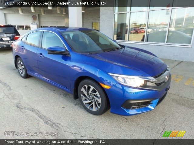 2017 Honda Civic EX Sedan in Aegean Blue Metallic