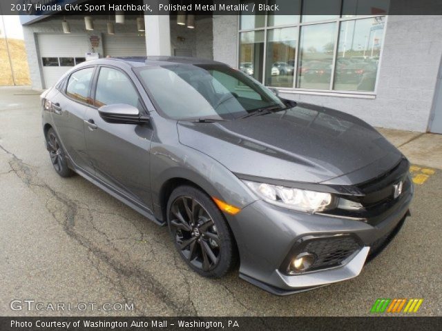 2017 Honda Civic Sport Hatchback in Polished Metal Metallic