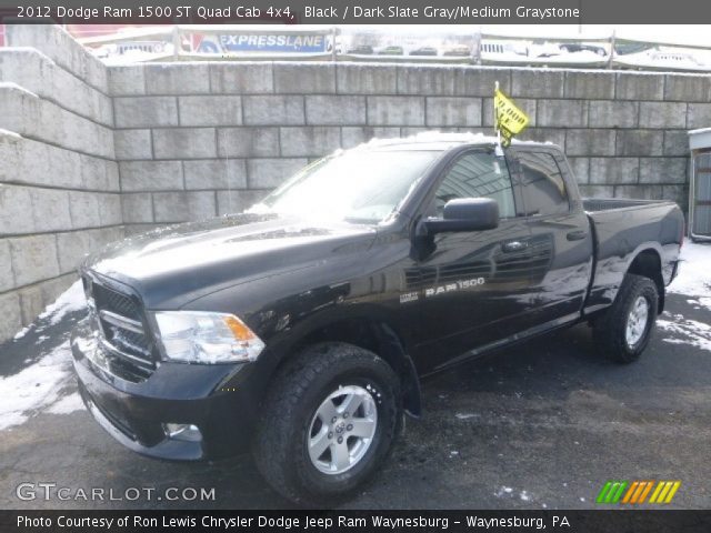 2012 Dodge Ram 1500 ST Quad Cab 4x4 in Black