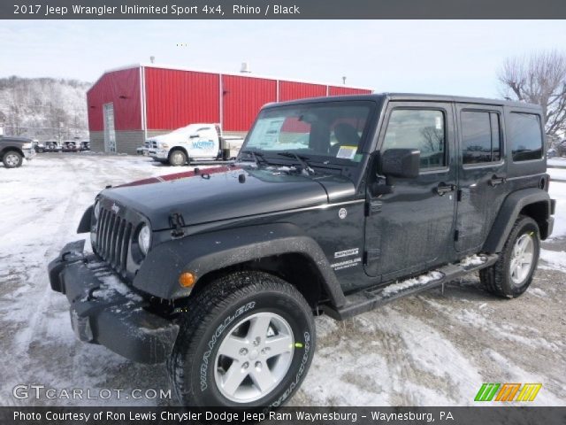 2017 Jeep Wrangler Unlimited Sport 4x4 in Rhino