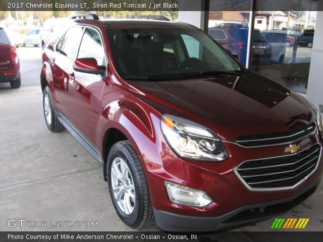 2017 Chevrolet Equinox LT in Siren Red Tintcoat