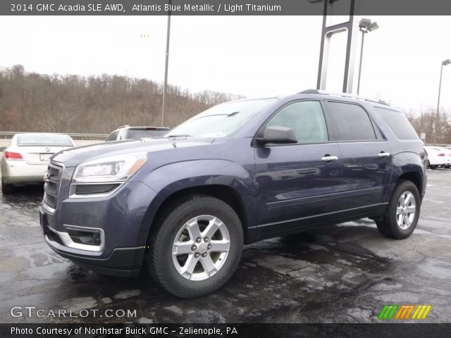 2014 GMC Acadia SLE AWD in Atlantis Blue Metallic