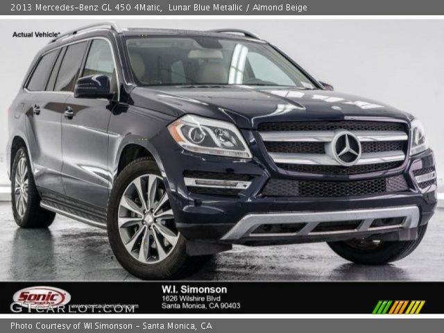 2013 Mercedes-Benz GL 450 4Matic in Lunar Blue Metallic