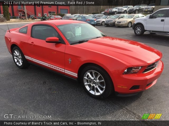 2011 Ford Mustang V6 Premium Coupe in Race Red
