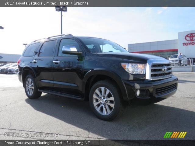 2017 Toyota Sequoia Limited in Black