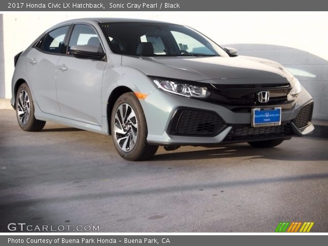 2017 Honda Civic LX Hatchback in Sonic Gray Pearl
