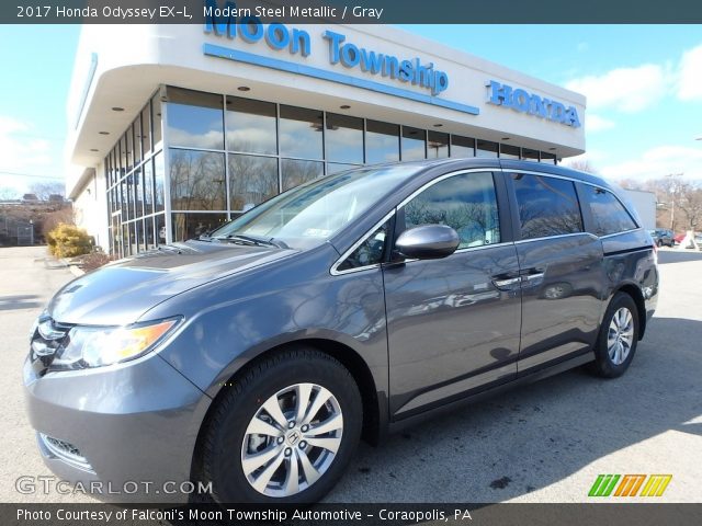 2017 Honda Odyssey EX-L in Modern Steel Metallic