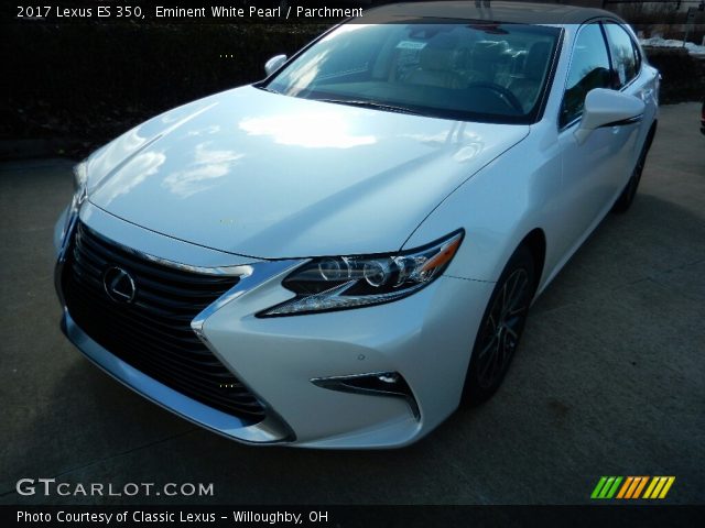 2017 Lexus ES 350 in Eminent White Pearl