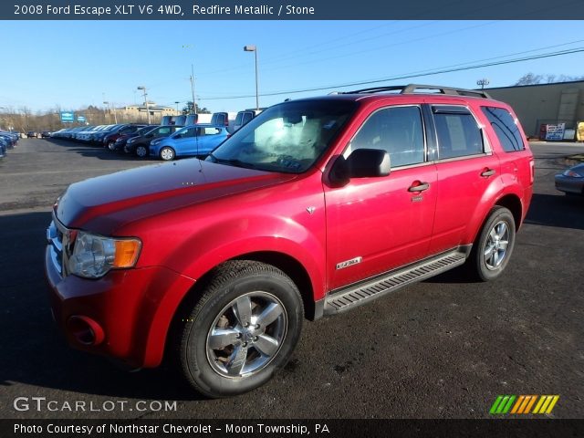 2008 Ford Escape XLT V6 4WD in Redfire Metallic