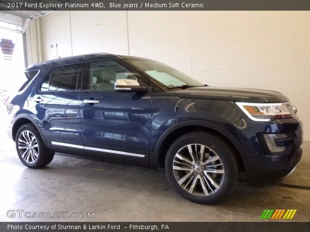 2017 Ford Explorer Platinum 4WD in Blue Jeans