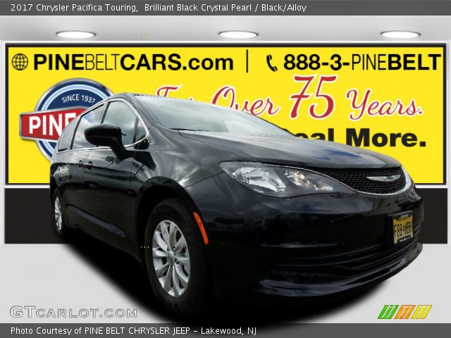 2017 Chrysler Pacifica Touring in Brilliant Black Crystal Pearl