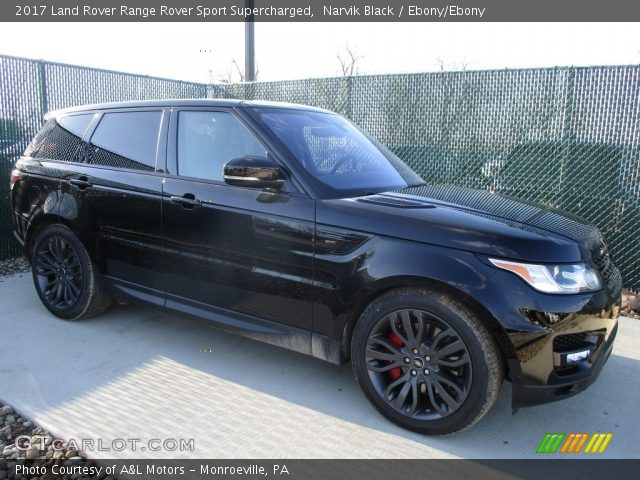 2017 Land Rover Range Rover Sport Supercharged in Narvik Black