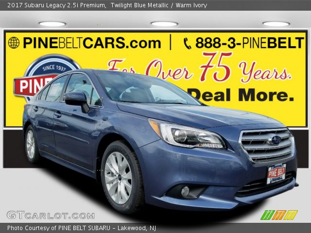 2017 Subaru Legacy 2.5i Premium in Twilight Blue Metallic