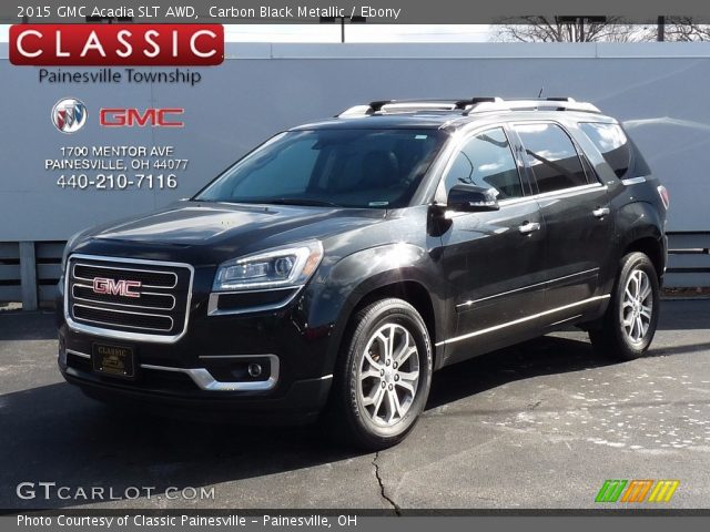 2015 GMC Acadia SLT AWD in Carbon Black Metallic