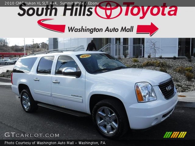 2010 GMC Yukon XL SLT 4x4 in Summit White