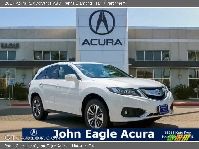 2017 Acura RDX Advance AWD in White Diamond Pearl