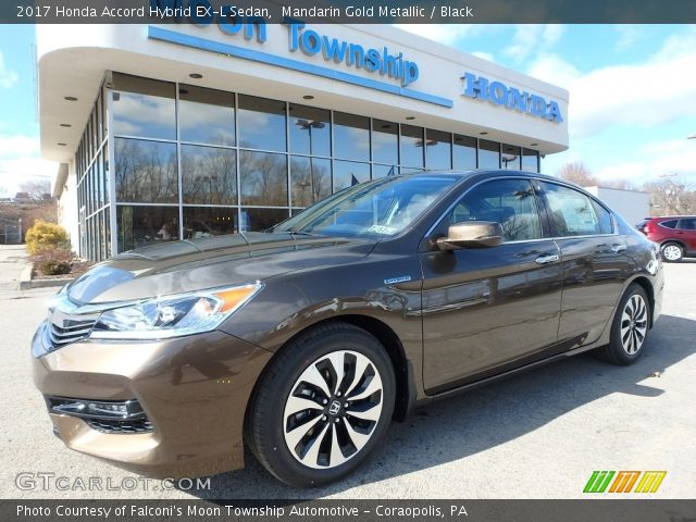 2017 Honda Accord Hybrid EX-L Sedan in Mandarin Gold Metallic