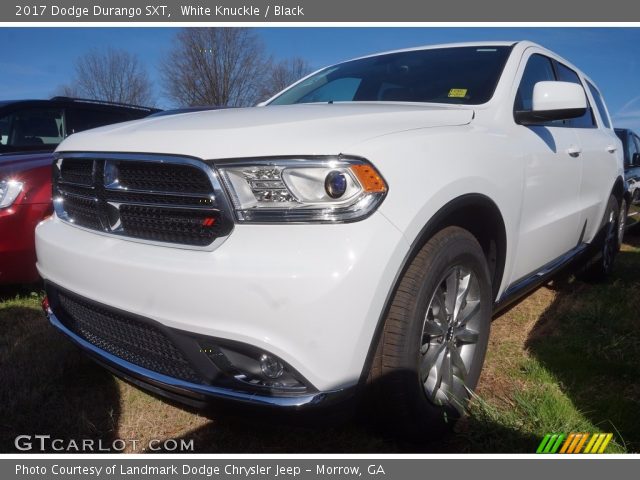 2017 Dodge Durango SXT in White Knuckle