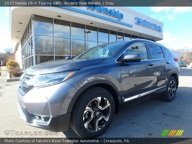 2017 Honda CR-V Touring AWD in Modern Steel Metallic