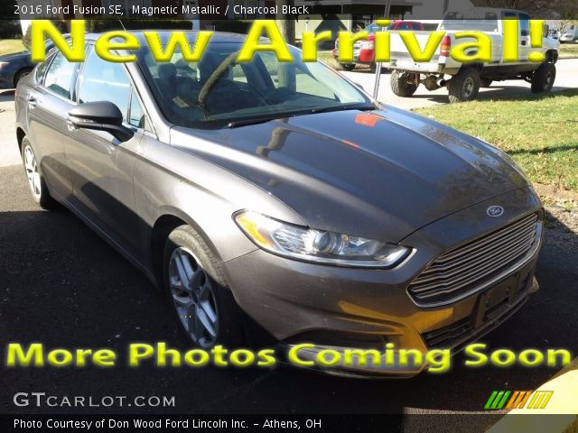 2016 Ford Fusion SE in Magnetic Metallic
