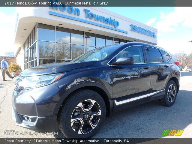 2017 Honda CR-V Touring AWD in Gunmetal Metallic