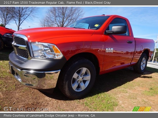 2017 Ram 1500 Tradesman Regular Cab in Flame Red