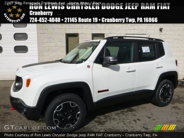 2017 Jeep Renegade Trailhawk 4x4 in Alpine White