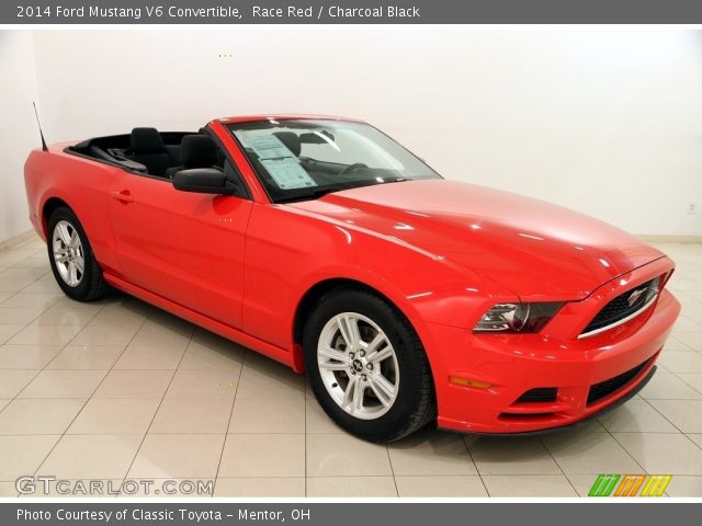 2014 Ford Mustang V6 Convertible in Race Red